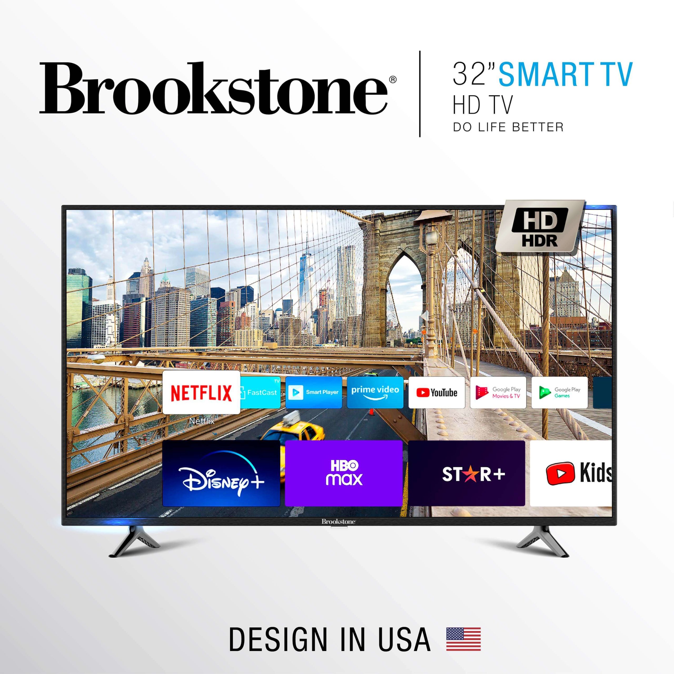 Brookstone HD Smart TV Android 32