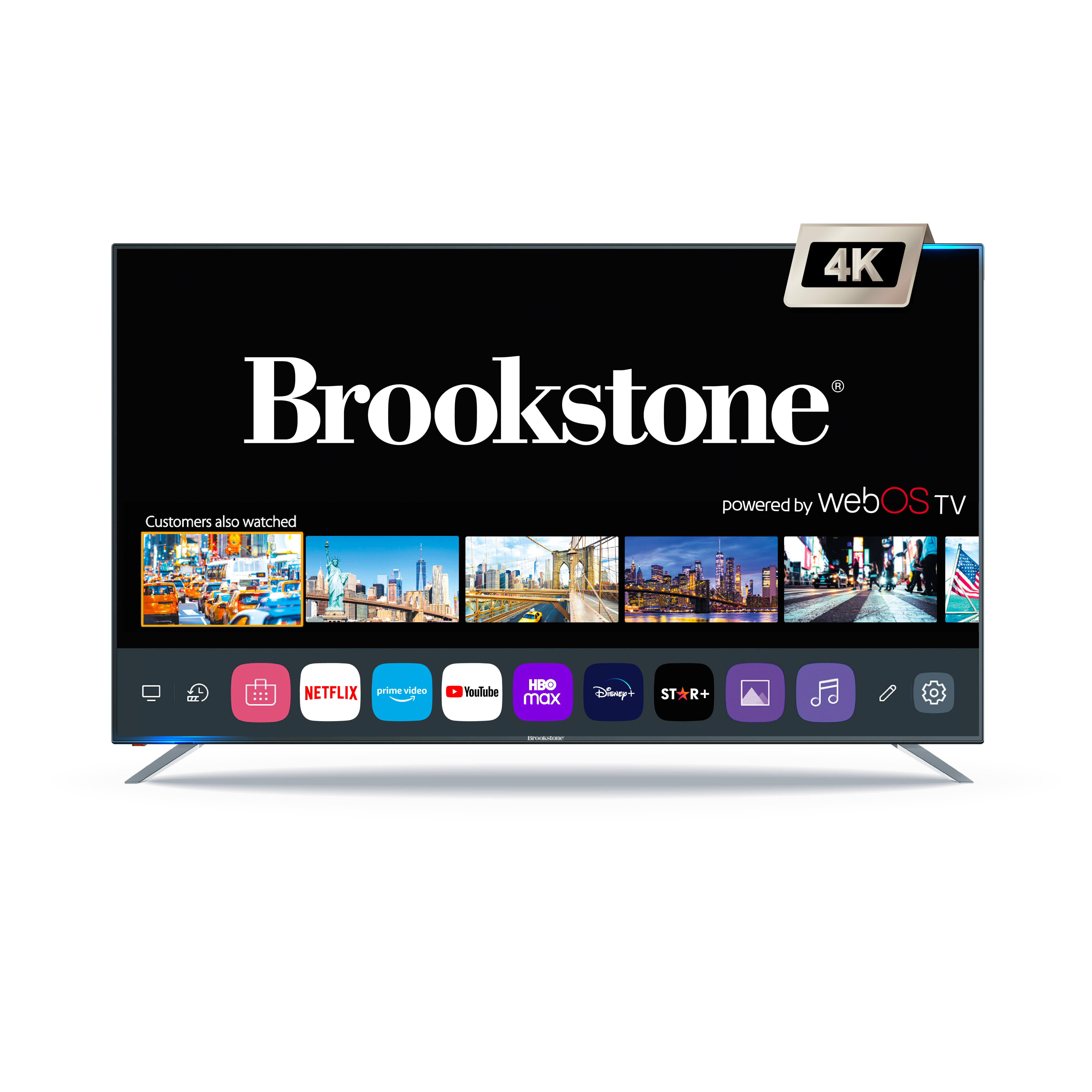 Brookstone 4K UHD Smart TV webOS 75