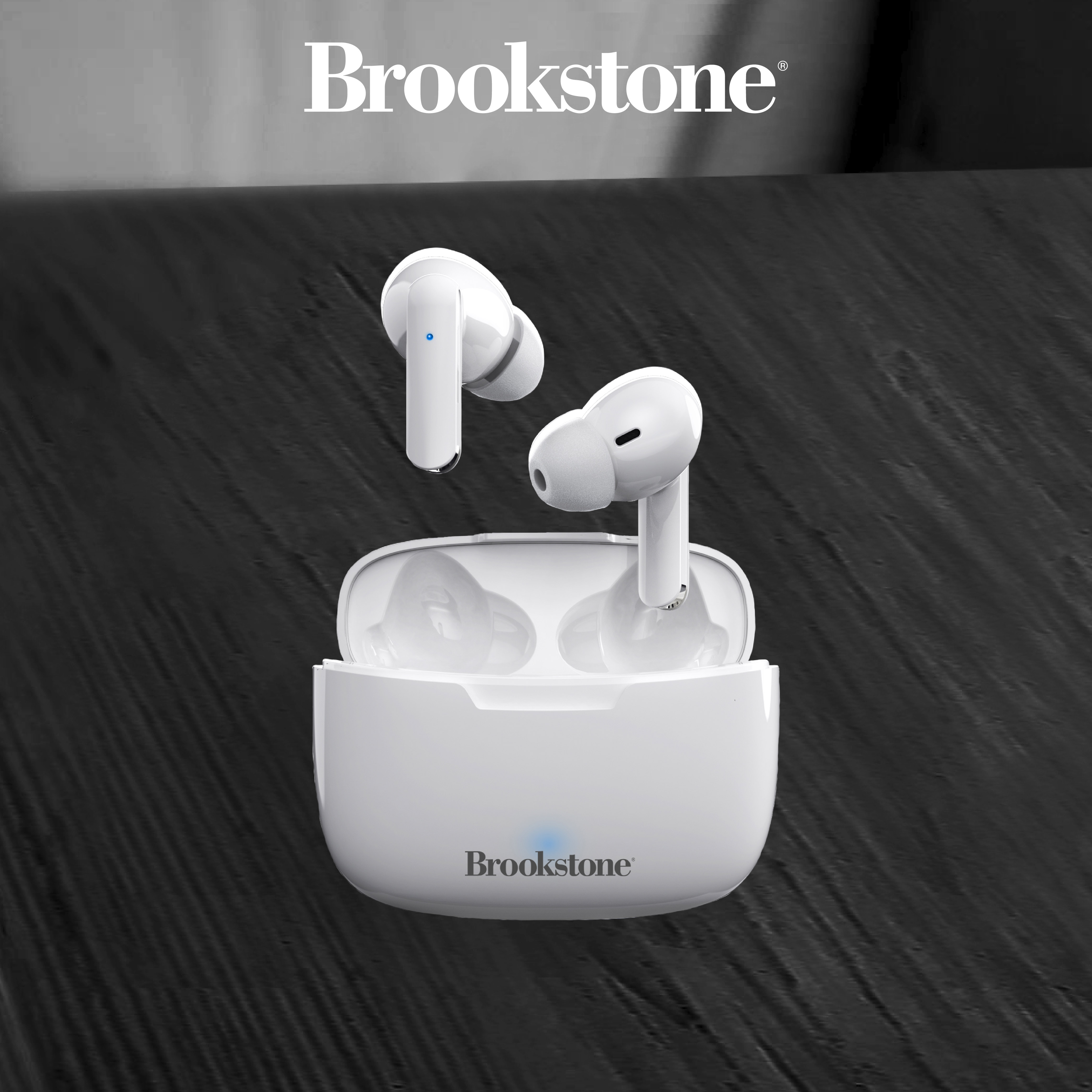 Earbuds Touch Pro White Brookstone